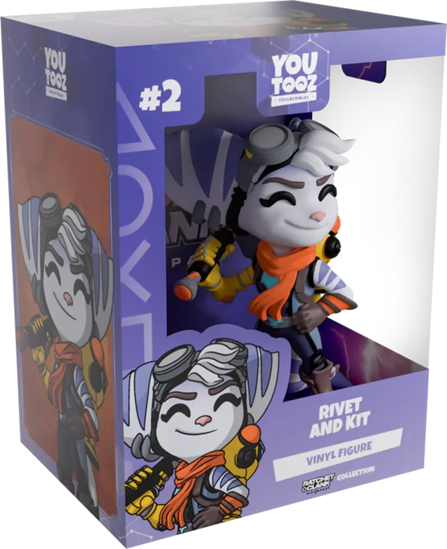 Rivet And Kit Ratchet And Clank Youtooz Figurine - 2