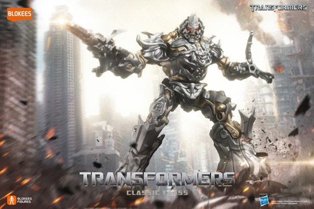 Megatron Classic Class 10 Transformers 2007 Movie Blokees Figure - 5