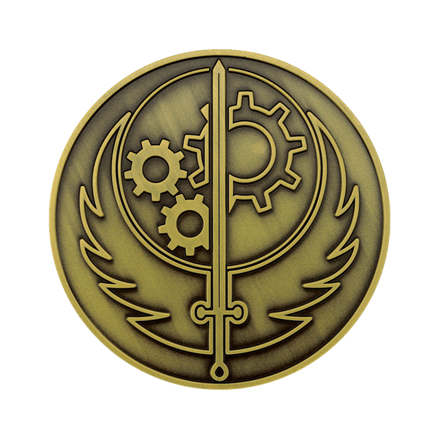 Fallout Brotherhood Of Steel Medallion - 5