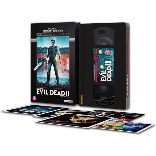 Evil Dead II VHS - Vice Press Collector's Edition - 1