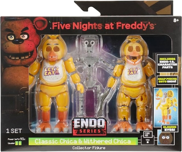 Classic Chica & Withered Chica Five Nights At Freddy's Endo Series Collector Figure - 2