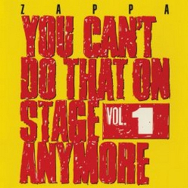 You Can't Do That On Stage Anymore - Volume 1 - 1