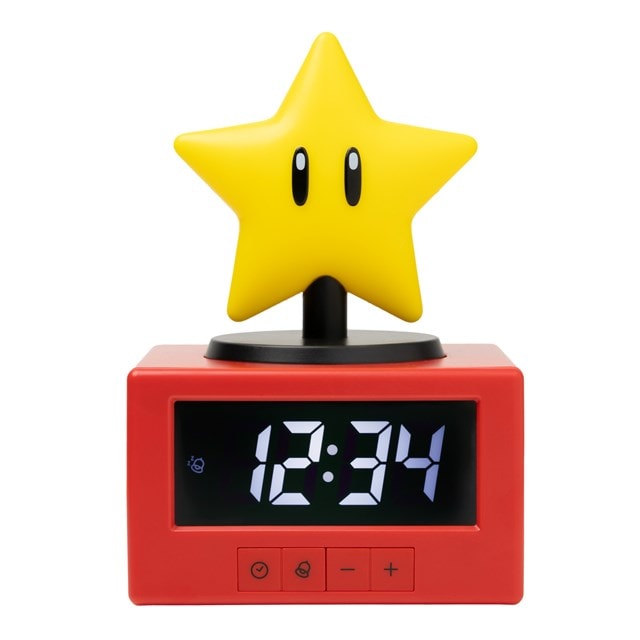 Super Star Super Mario Icon Alarm Clock - 2