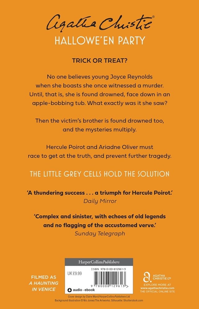 Hallowe’en Party (Poirot) Paperback By Agatha Christie - 2