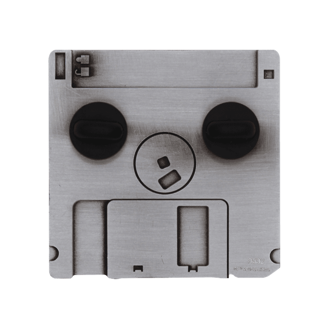 Doom Floppy Disk Pin Badge - 2