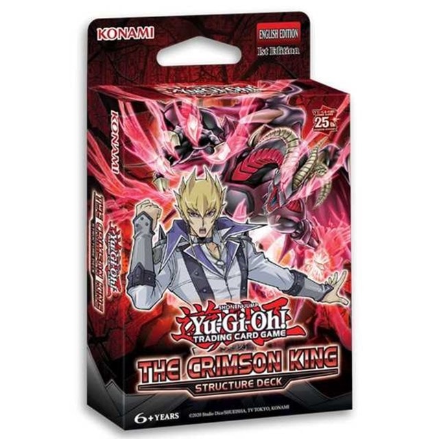 Structure Deck Crimson King TCG Yu-Gi-Oh! Trading Cards - 1