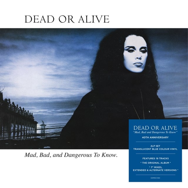 Mad, Bad and Dangerous to Know - 40th Anniversary Edition Transparent Blue 2LP - 2
