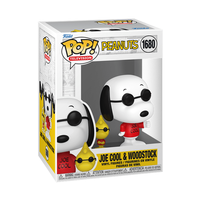 Joe Cool With Woodstock 1680 Peanuts Funko Pop Vinyl - 2