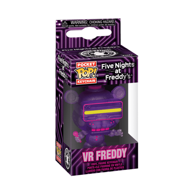 VR Freddy Five Nights At Freddys FNAF Funko Pop Vinyl Keychain - 2