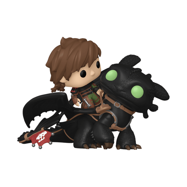 Hiccup With Toothless 123 How To Train Your Dragon 2 Funko Pop Vinyl Ride Deluxe - 1