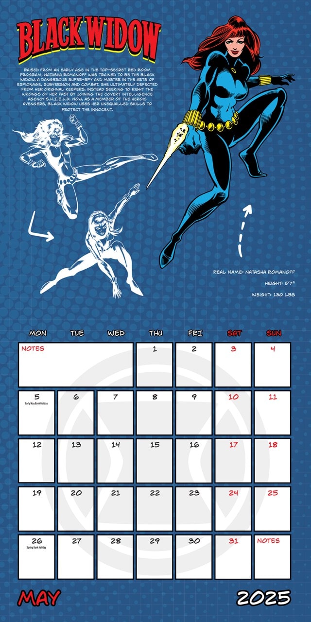 Marvel Comics 2025 Square Calendar - 4