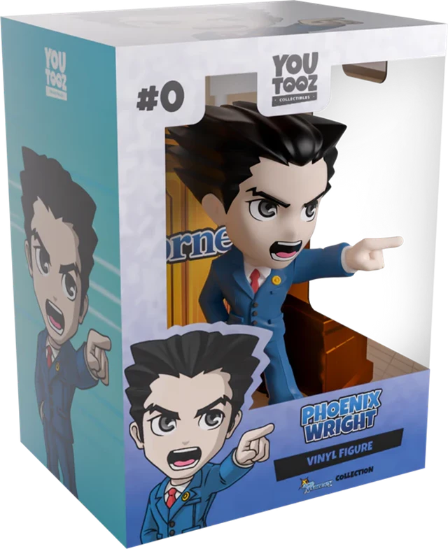 Phoenix Wright Ace Attorney Youtooz Figurine - 2