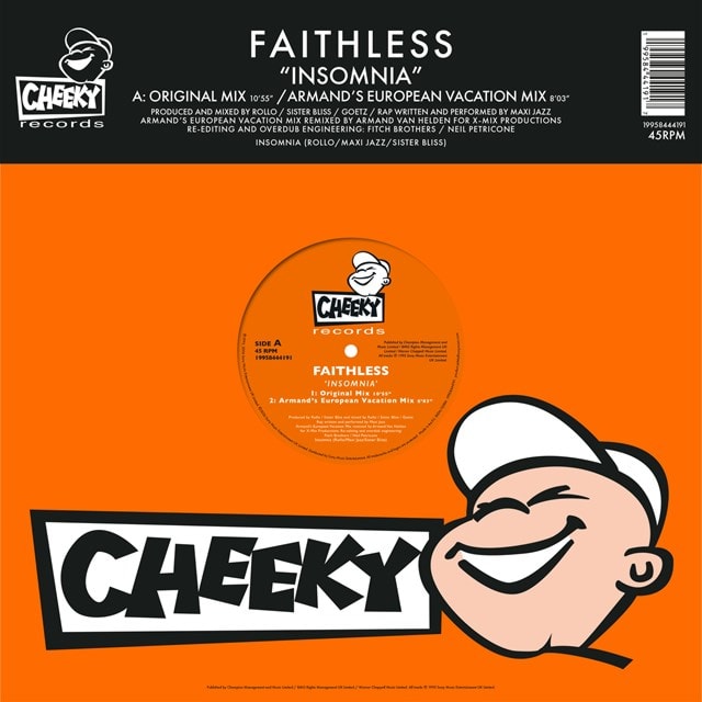 Insomnia 30th Anniversary Orange Vinyl - 2