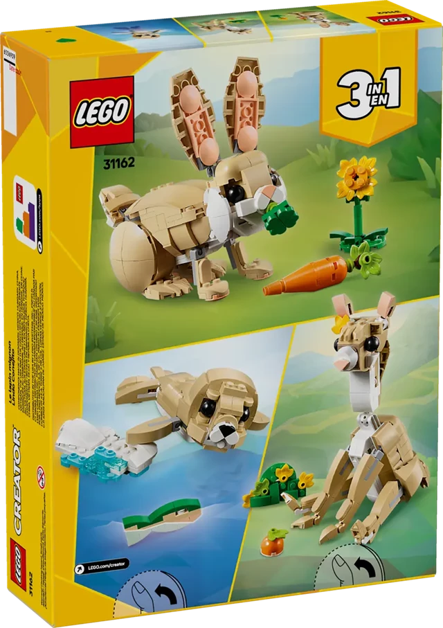 Cute Bunny LEGO Creator 3-In-1 - 8