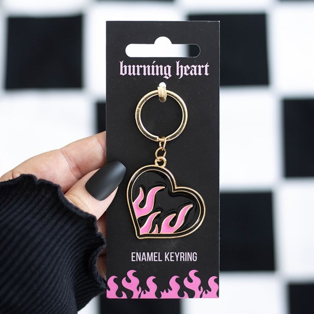 Burning Heart Keyring - 4