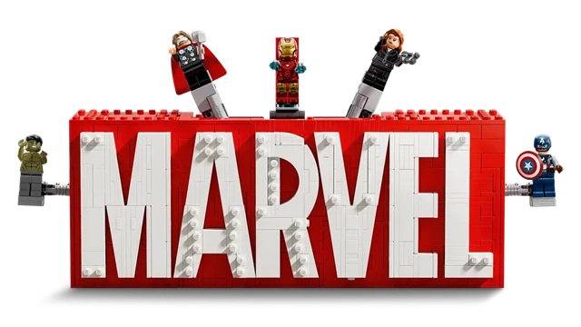 Marvel Logo & Minifigures LEGO - 2