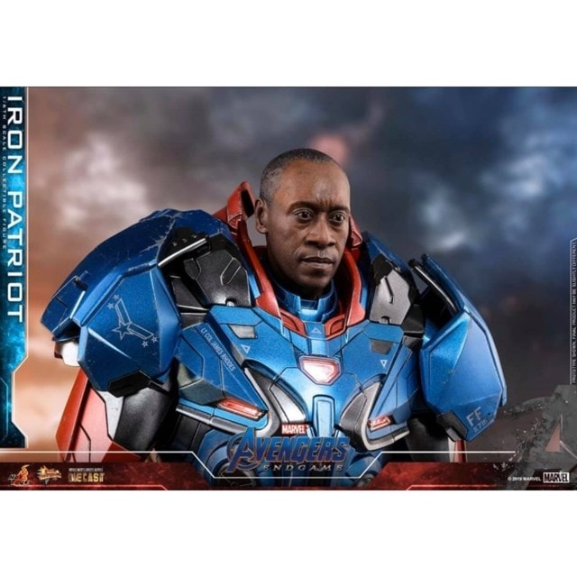 1:6 Iron Patriot Avengers Endgame Hot Toys Figure - 6