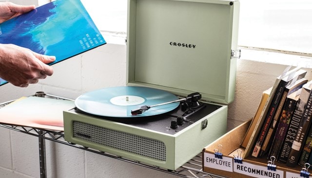 Crosley Voyager Sage Turntable - 7