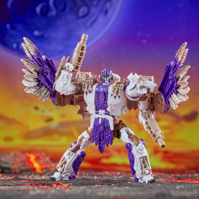 Transformers Legacy United Leader Class Beast Wars Universe Tigerhawk Converting Action Figure - 9