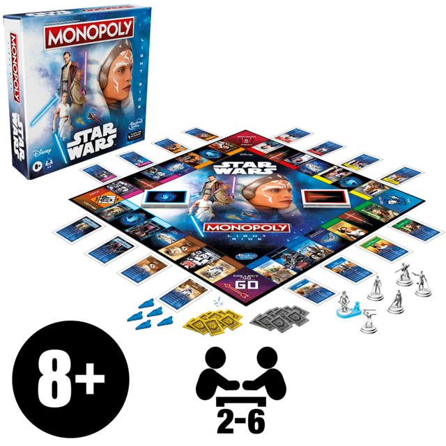 Monopoly Star Wars Light Side Edition Board Game - 5
