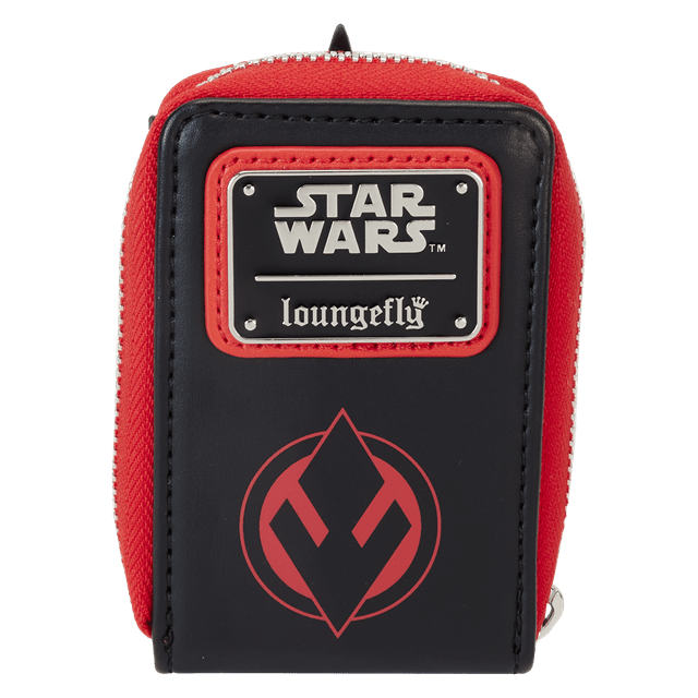 Darth Maul Accordion Wallet Star Wars Phantom Menace 25th Loungefly - 3