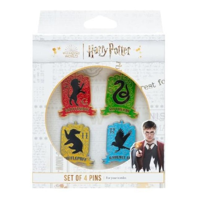 Harry Potter Set Of 4 Pin Badges - 2