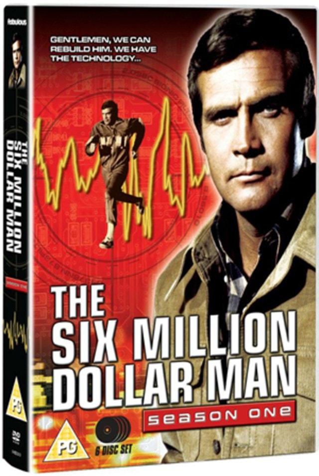 The Six Million Dollar Man: Series 1 | DVD | Free shipping over £20 ...