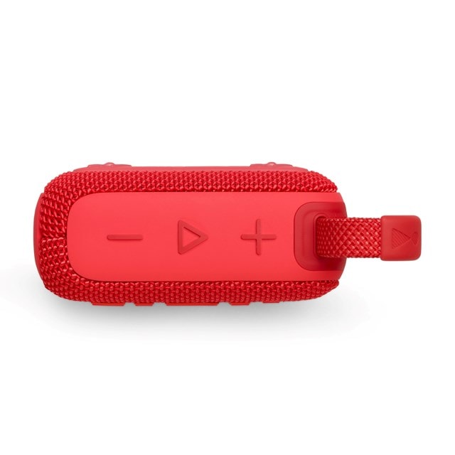 JBL Go 4 Red Bluetooth Speaker - 3