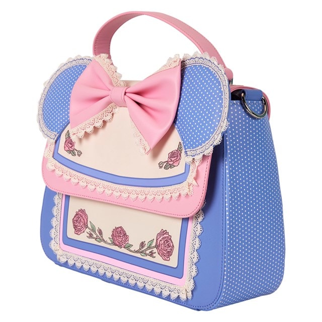 Minnie Floral And Lace Ears Loungefly Crossbody Bag - 3