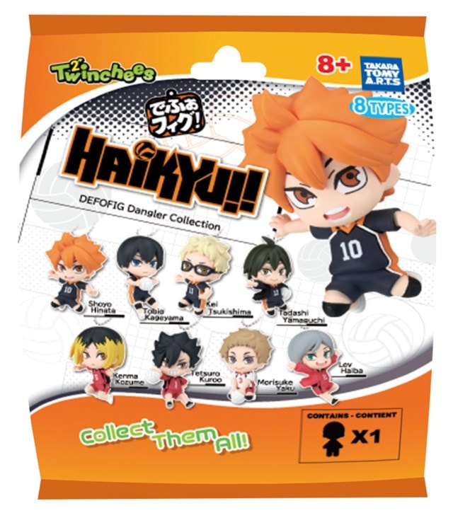 Haikyu!! Defofig Dangler Collection Twinchees Collectables Blind Bag Keychain - 2