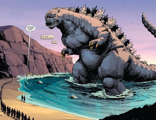 Teenage Mutant Ninja Turtles X Godzilla IDW Graphic Novel - 3