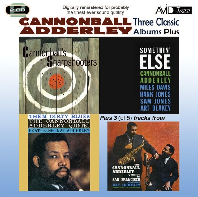Three Classic Albums Plus: Somethin' Else/Cannonball's Sharpshooters/Them Dirty Blues - 1