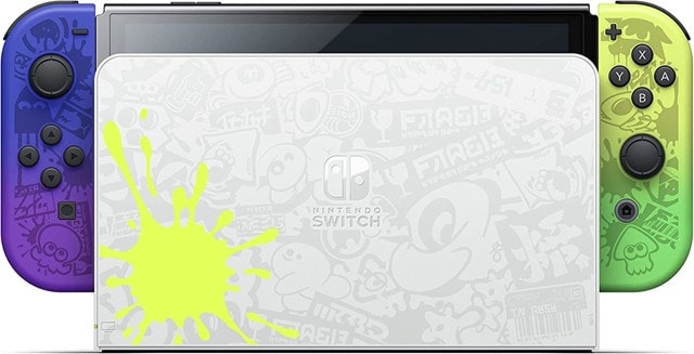 Nintendo Switch Console OLED Model - Splatoon 3 Edition - 4