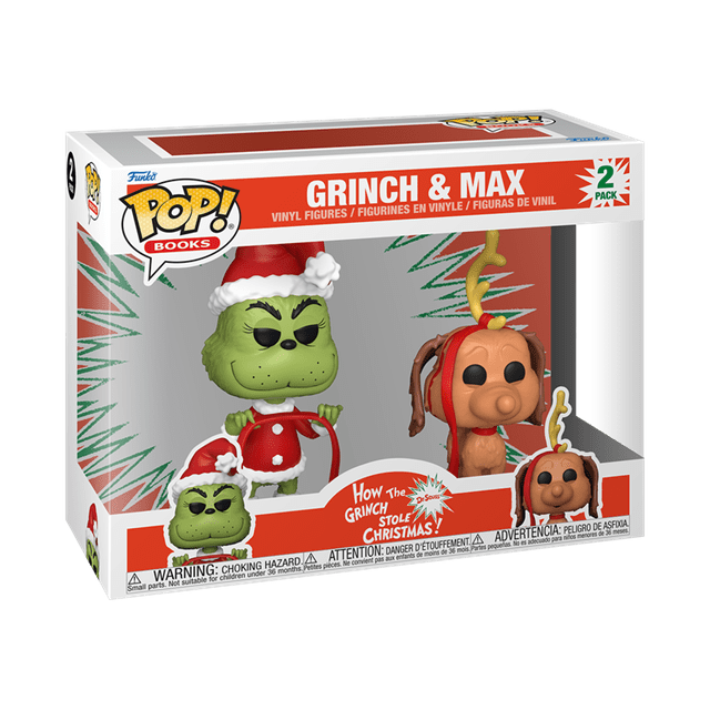 Grinch With Max Grinch Funko Pop Vinyl 2 Pack - 2