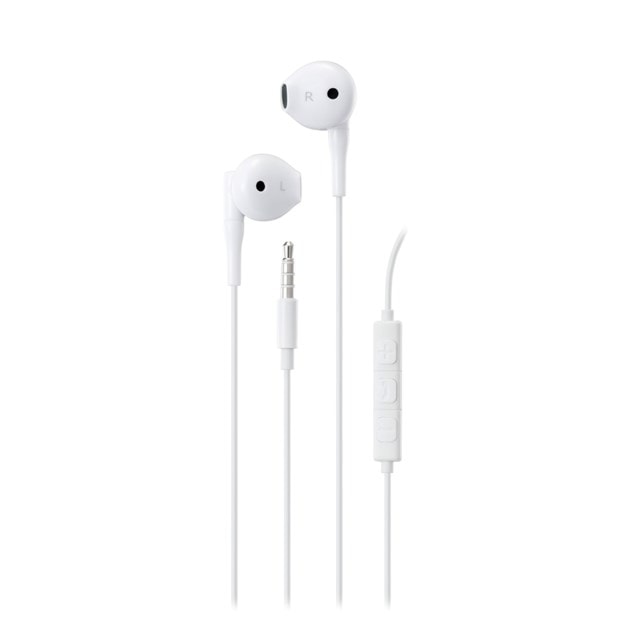 Streetz E130 White Earphones - 1