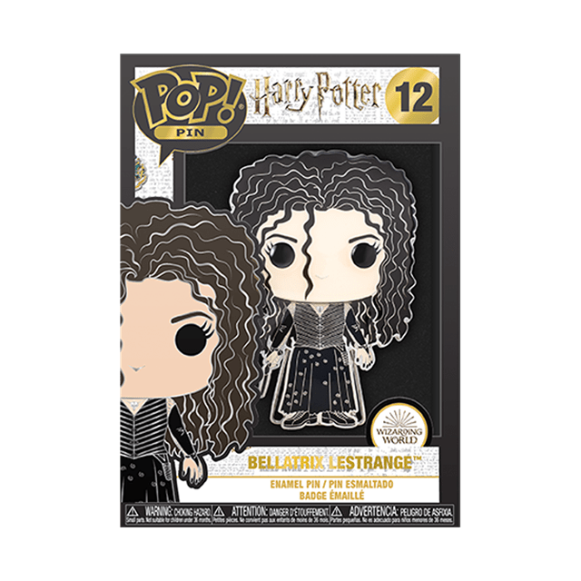 Bellatrix Lestrange: Harry Potter Funko Pop Pin - 2