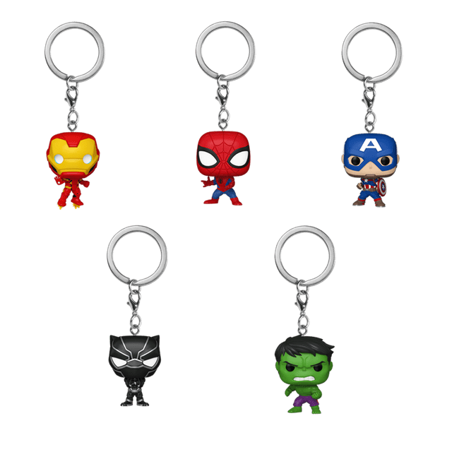 Marvel Mystery Funko Pop Vinyl Keychain - 2