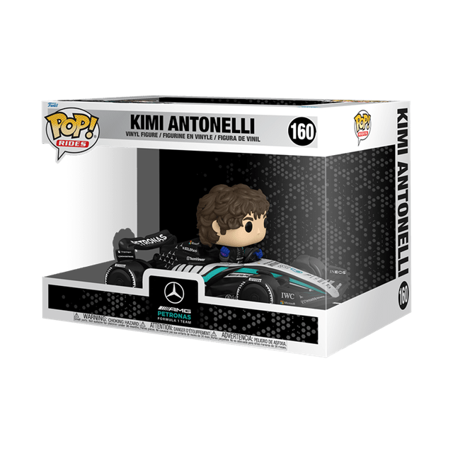 Kimi Antonelli 160 Mercedes AMG Petronas Formula 1 Funko Pop Vinyl Ride Super Deluxe - 2
