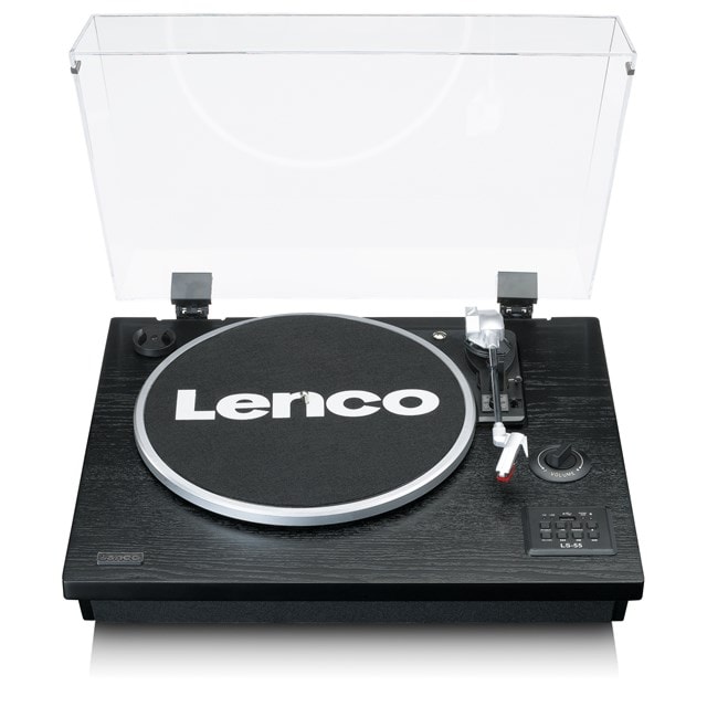Lenco LS-55BK Black Turntable - 1
