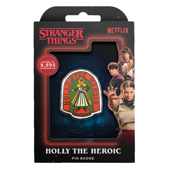 Stranger Things 5 Holly The Heroic Limited Edition Pin Badge - 3