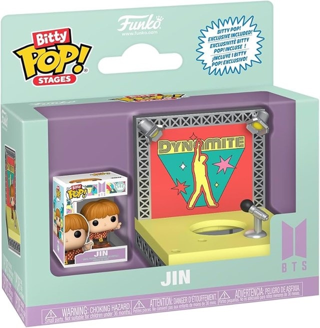 Jin With Stage BTS Dynamite Funko Bitty Pop Single - 2
