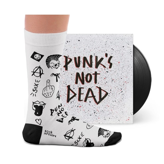 Punks Not Dead Socks (L) - 1