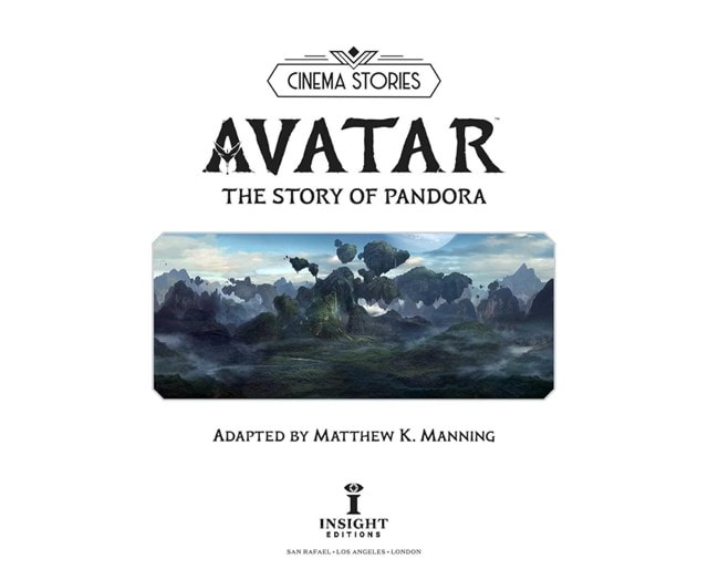 Avatar The Story Of Pandora Cinema Stories Hardback - 2