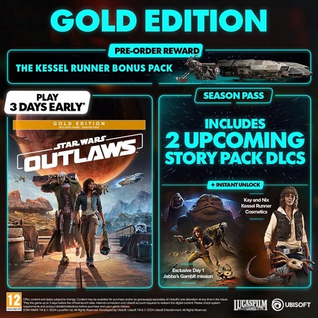 Star Wars Outlaws - Gold Edition (PS5) - 2