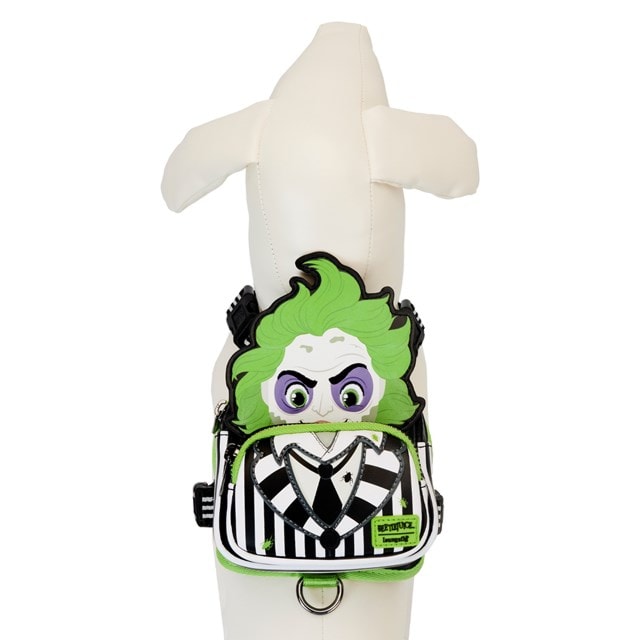 Cosplay Mini Backpack Dog Harness Beetlejuice Loungefly Pets (Small) - 6