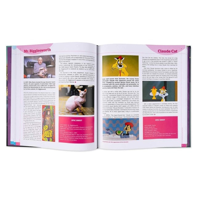Cats In Pop Culture Hardback By Stephanie Chaptal & Claire-France Thévenon - 2