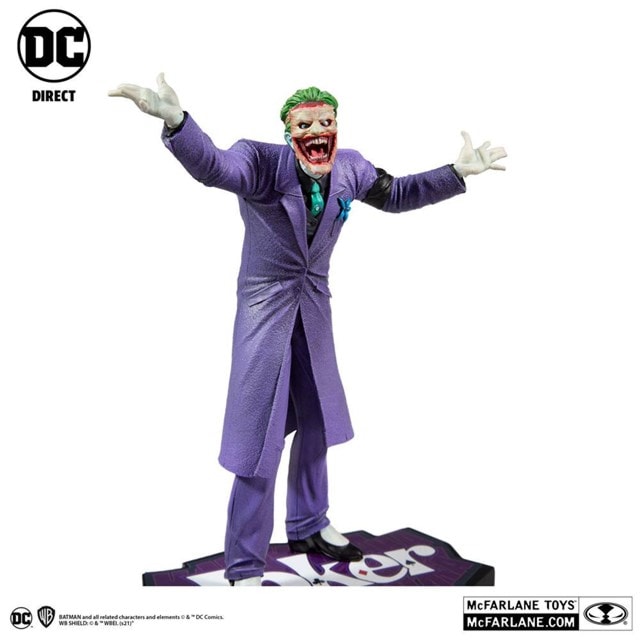 Joker Purple Craze By Greg Capullo DC Direct 1/10 Scale Figure - 3