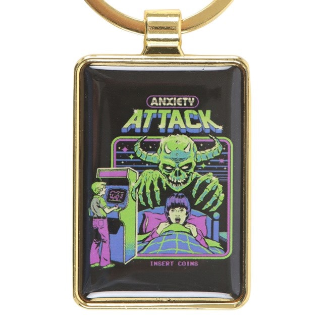Anxiety Attack Steven Rhodes Keyring - 4