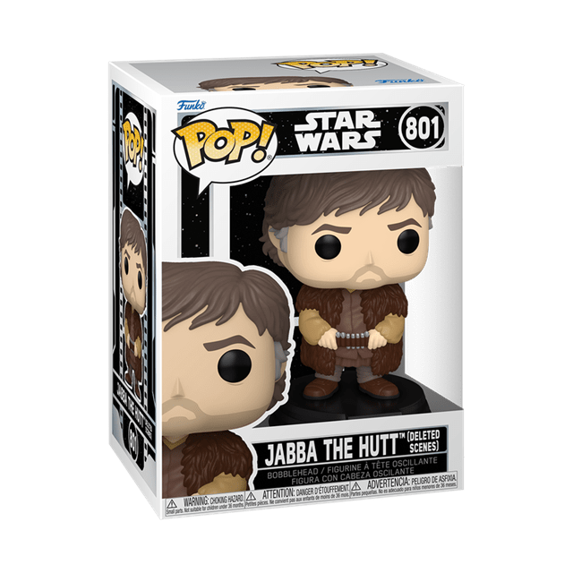 Jabba The Hutt 801 Star Wars Deleted Scenes Funko Pop Vinyl - 2