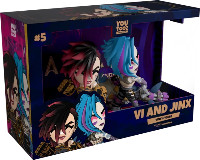 Vi And Jinx Arcane Youtooz Figurine - 2